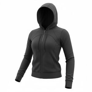 Lululemon Black Women's Full-Zip Hoodie